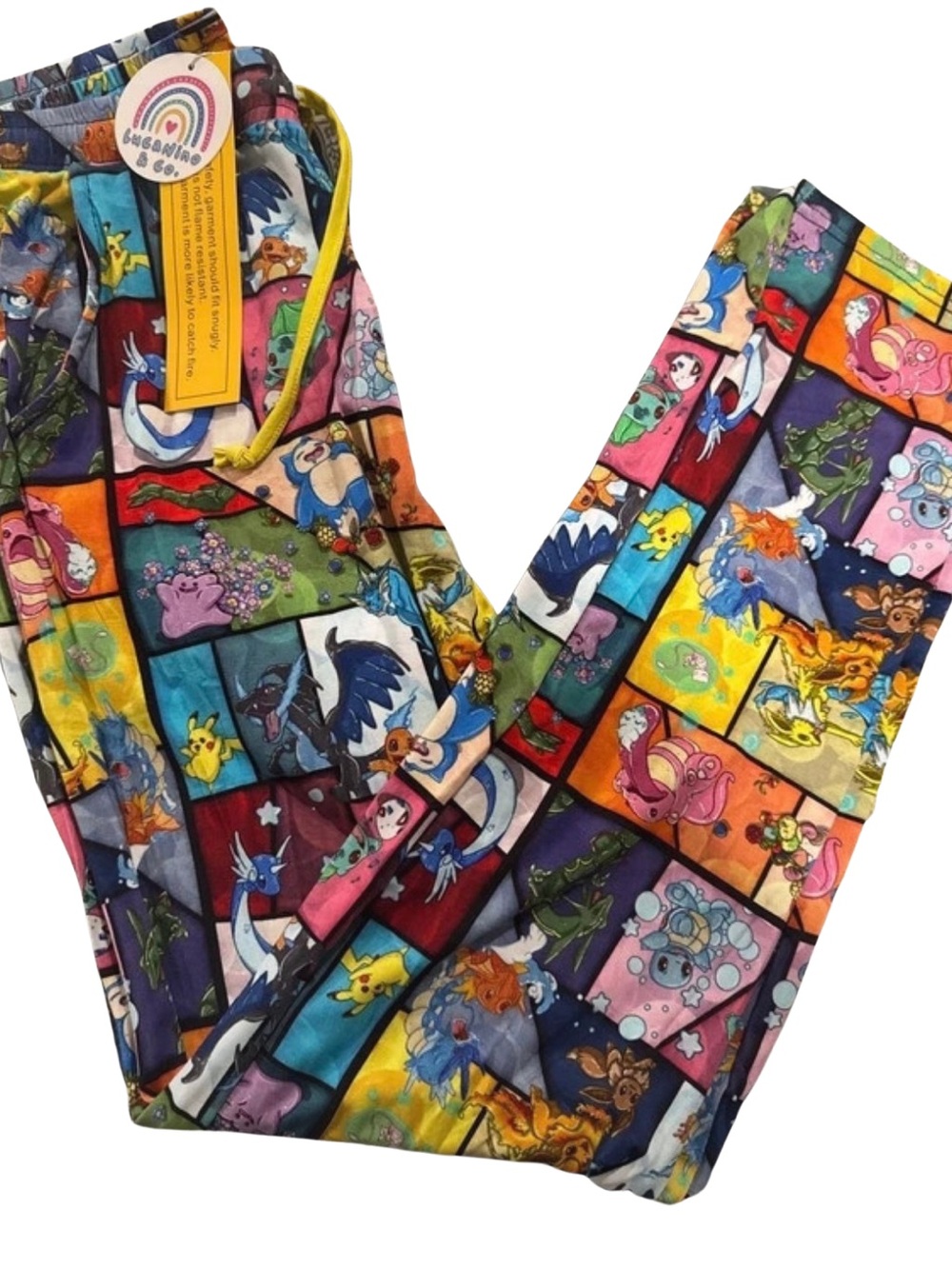 Pokemon Patchwork Bamboo Lounge - LucaNinoandCo. - Size XL